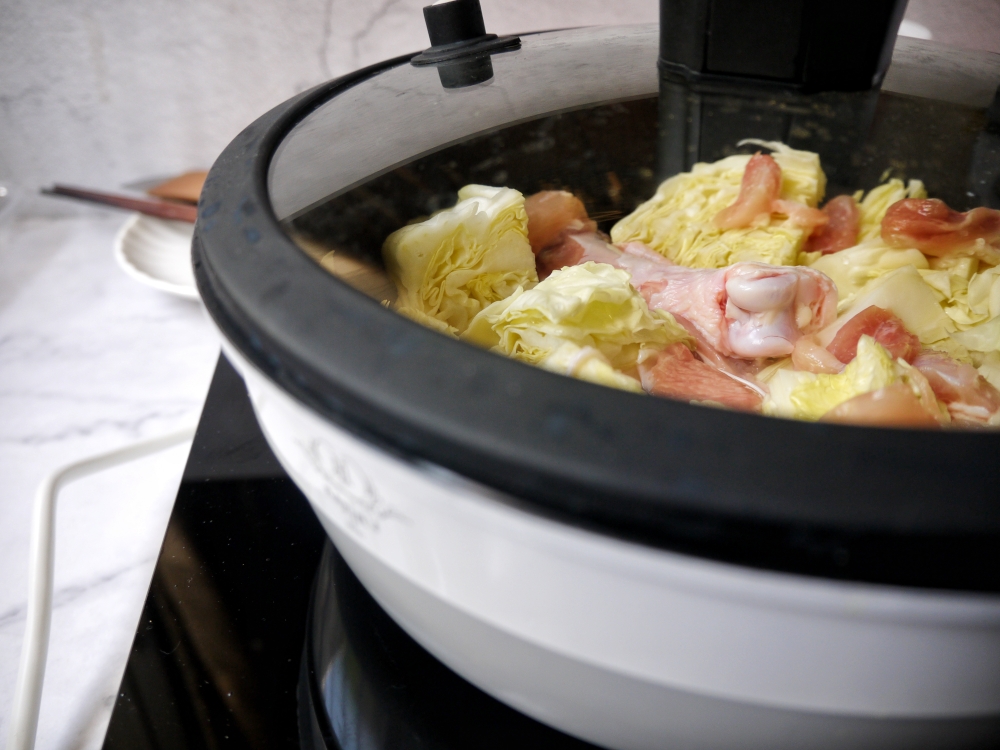 🔥小锅料理‼️芥末风味卷心菜鸡肉锅🍲的做法 步骤9