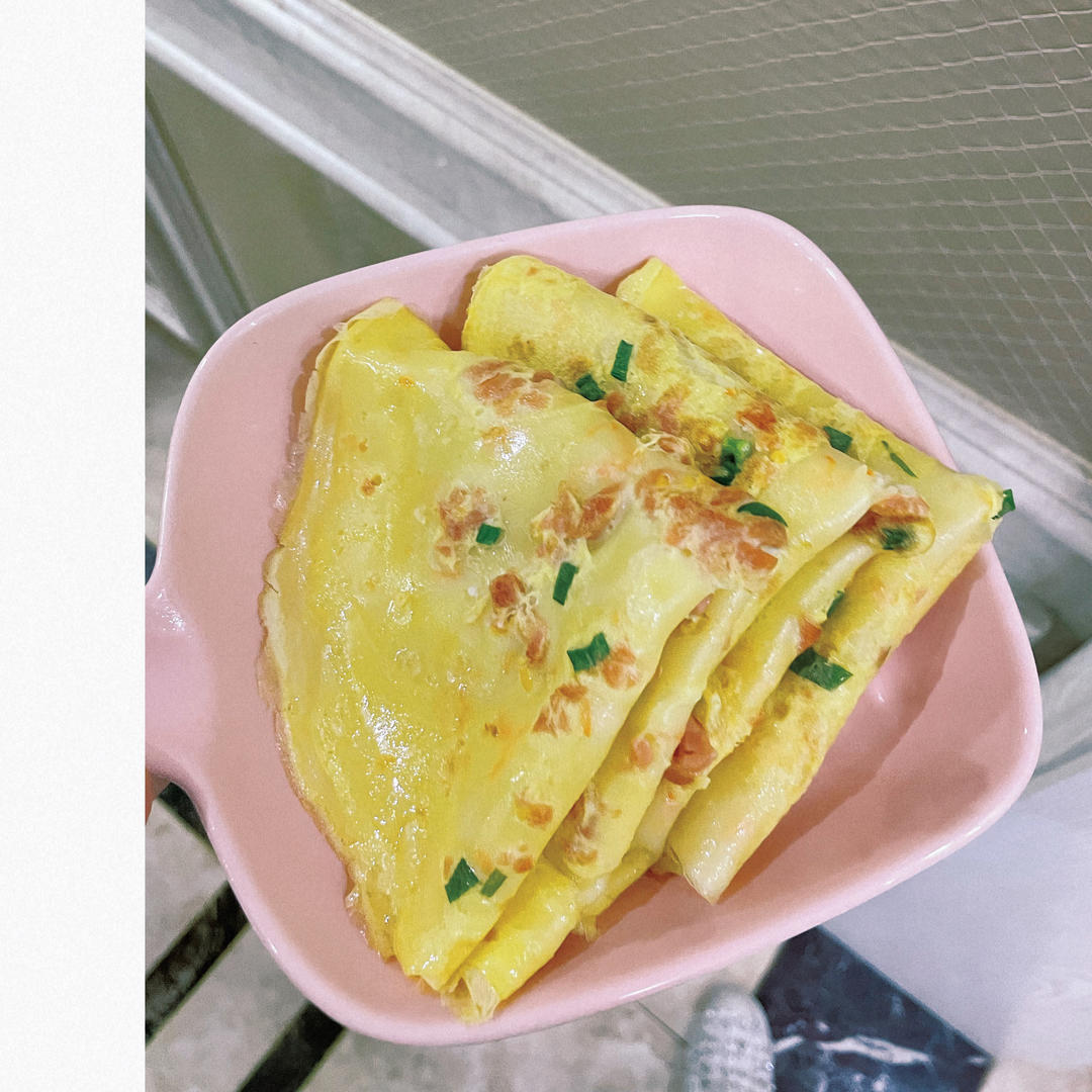 超软筋道的鸡蛋软饼