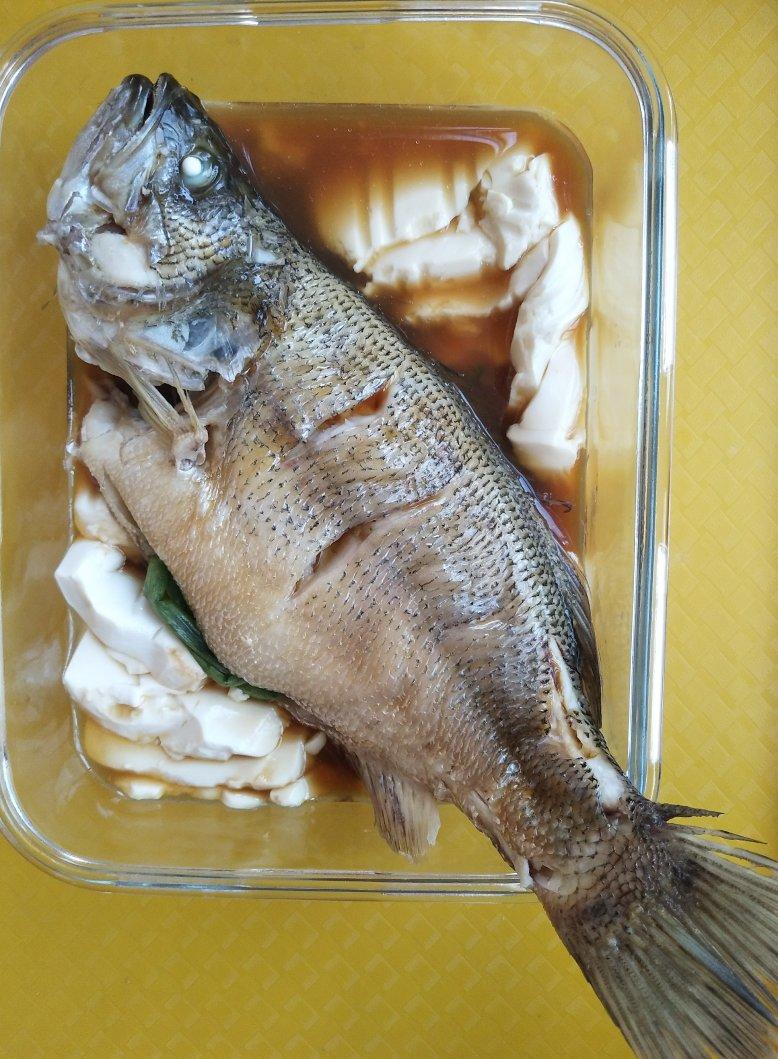 鲈鱼蒸豆腐
