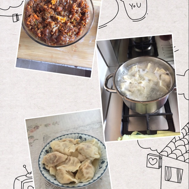 牛肉胡萝卜水饺
