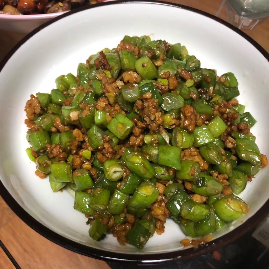 肉沫四季豆