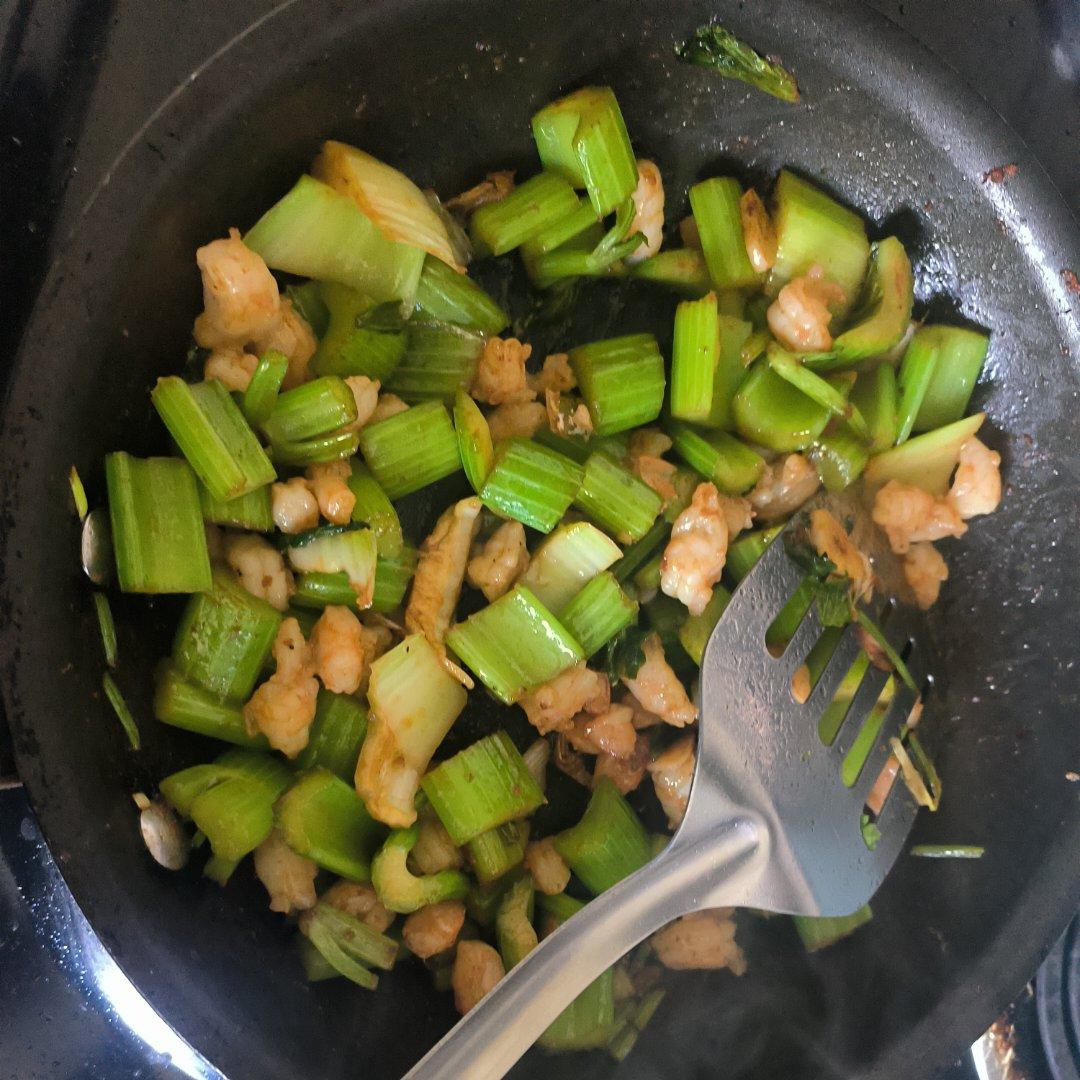 芹菜炒虾仁