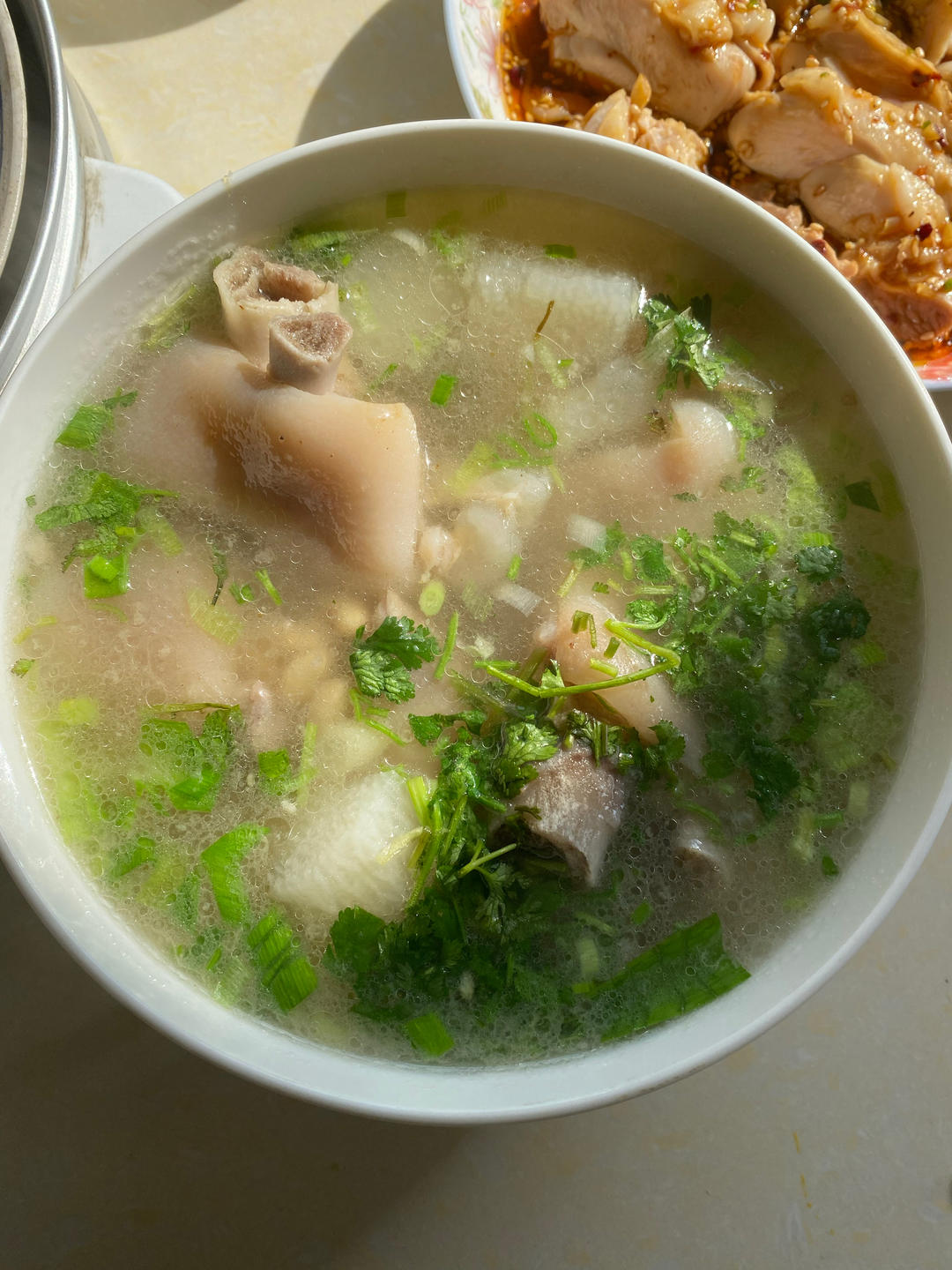 猪脚汤（电饭锅）