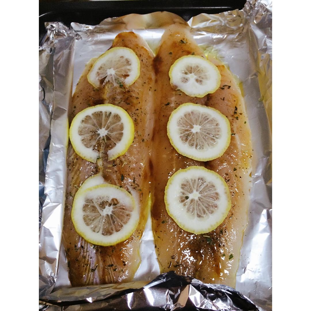 让烤箱动起来--意式香料烤龙利鱼