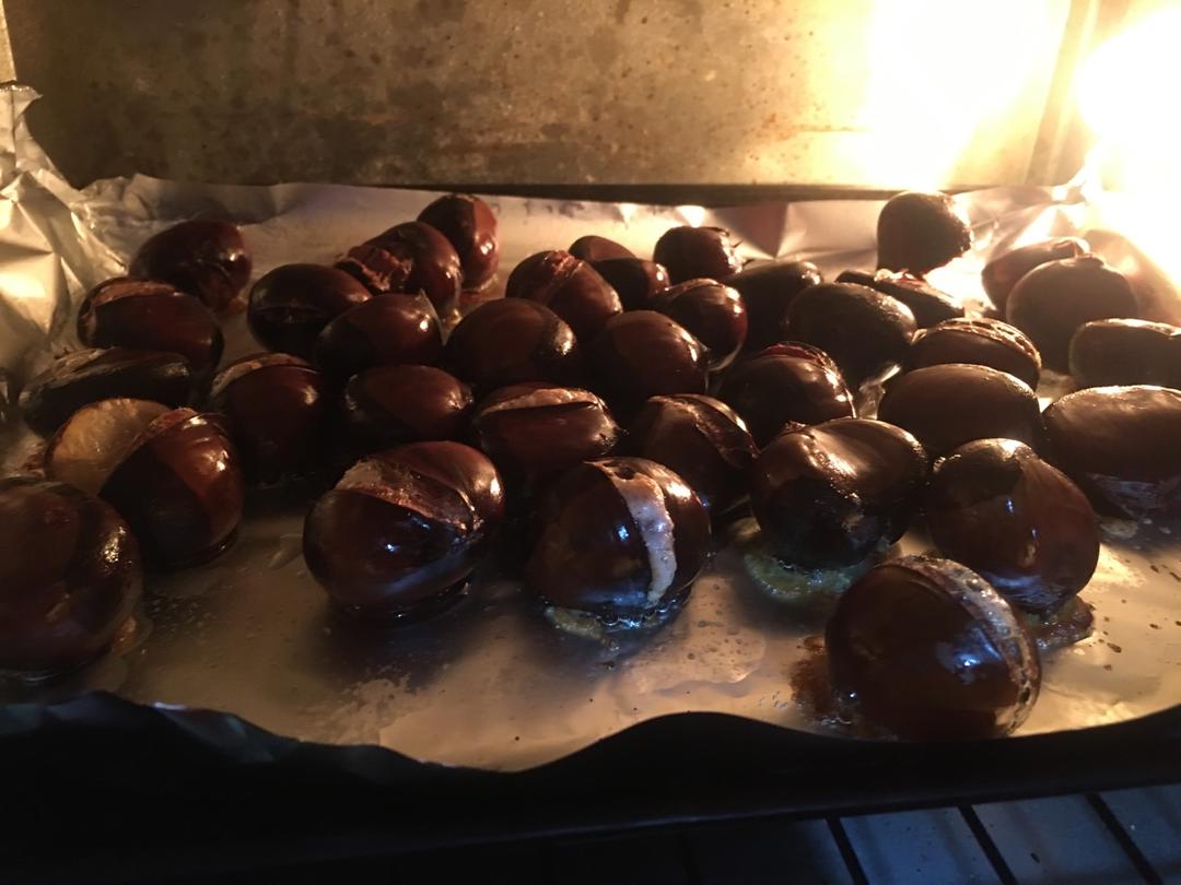 糖烤栗子（烤箱版）