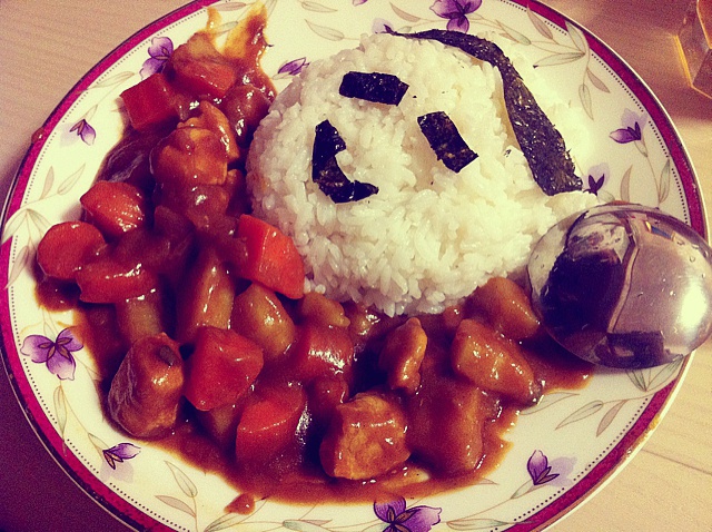 美味咖喱鸡饭