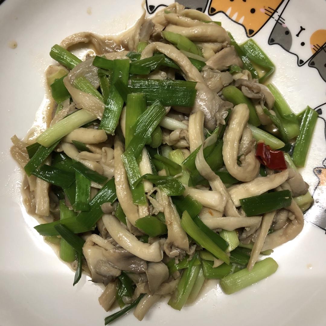 素炒平菇
