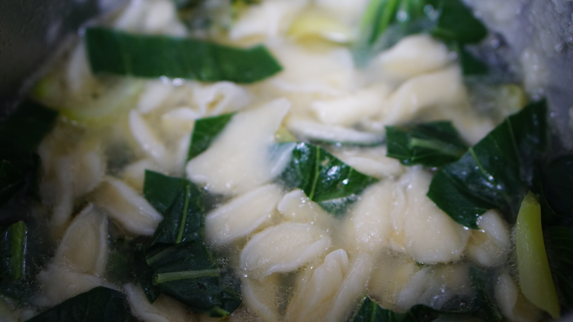 青菜面疙瘩汤的做法
