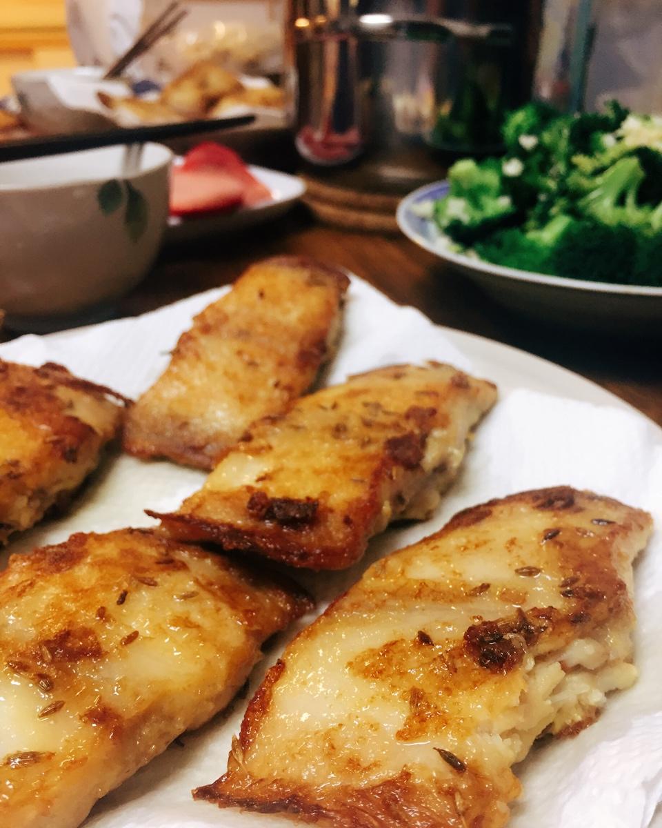 干煎舌鳎鱼