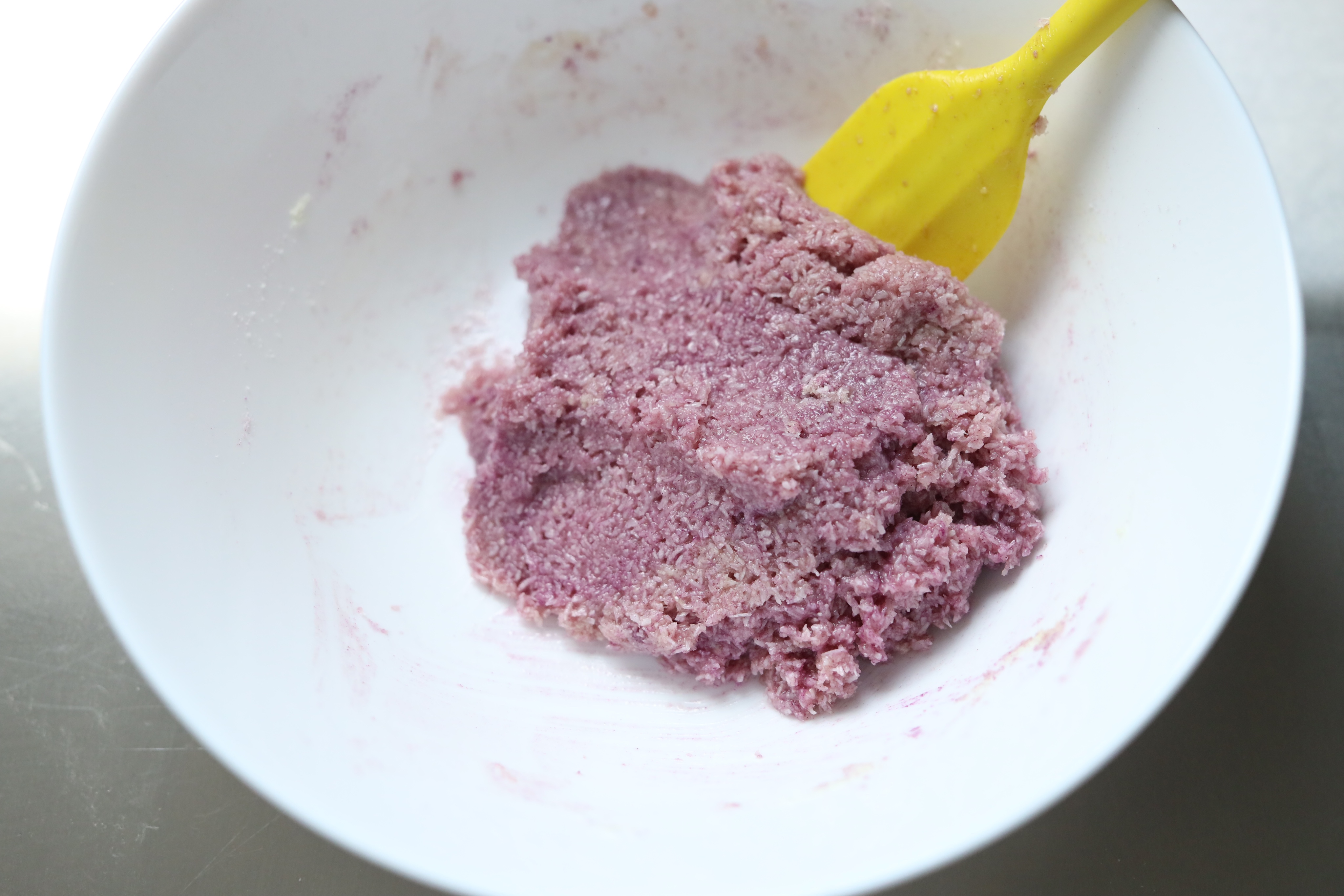 浪漫紫薯菊花椰蓉酥的做法 步骤3