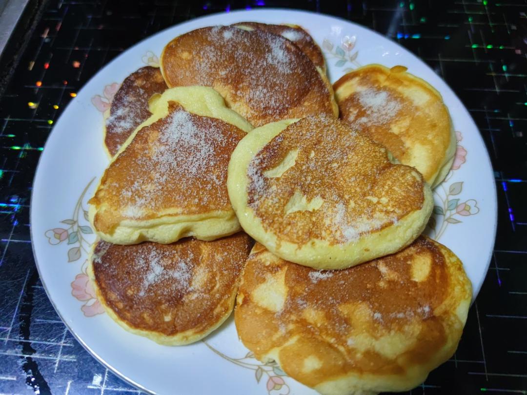 平底锅版舒芙蕾松饼