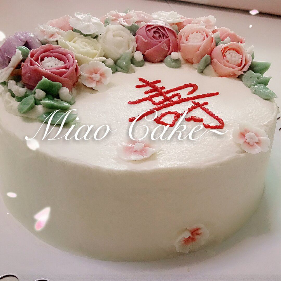 小麦子自创韩式裱花奶酪霜