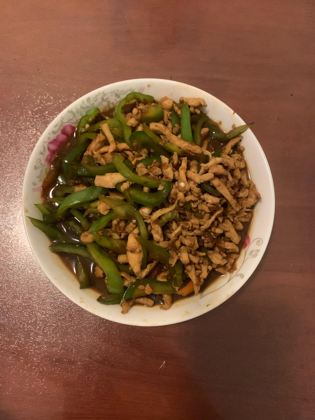 巨好吃的青椒炒鸡胸肉丝，超下饭
