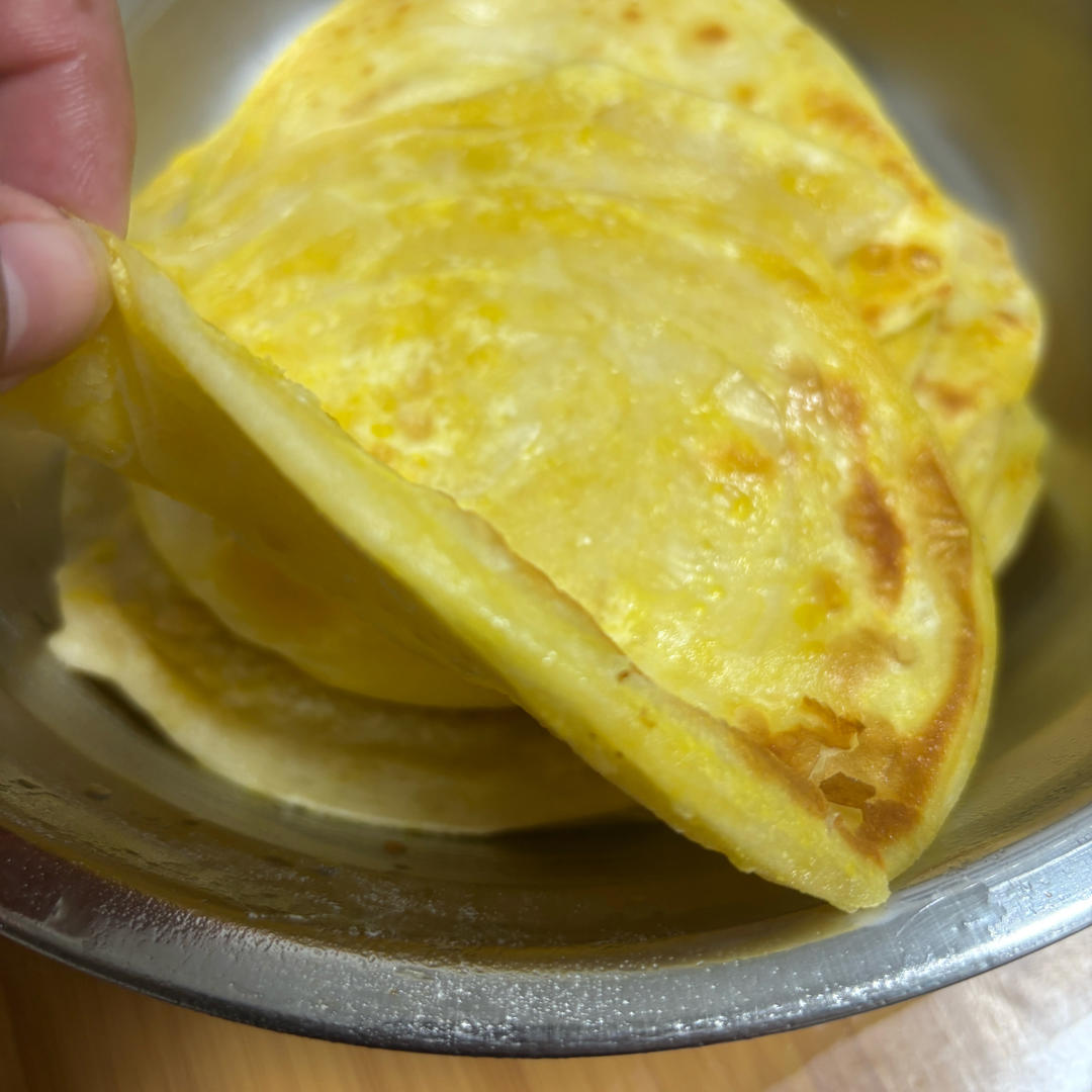 家常小油饼 凉了也不硬 柔软多层 附细节视频详解