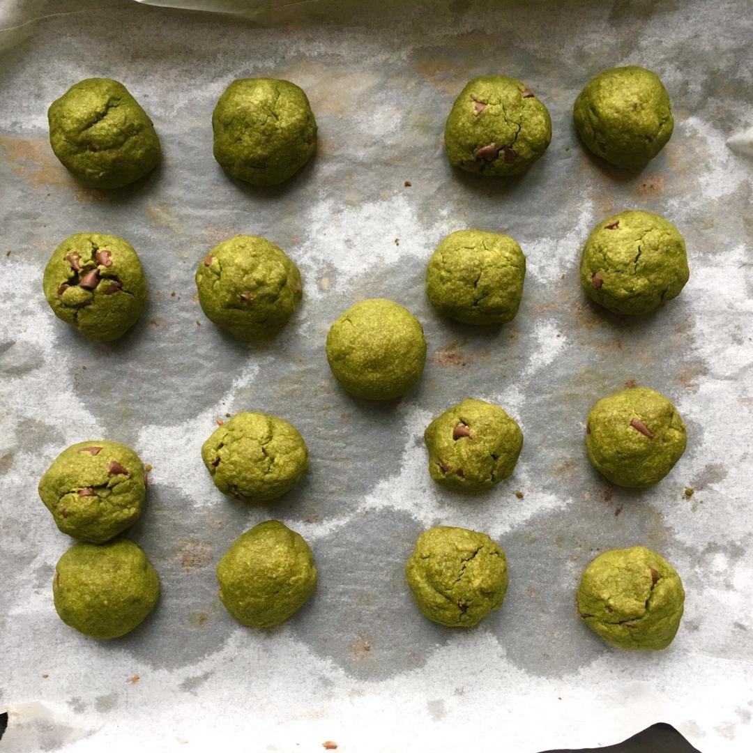 雪球曲奇（抹茶味）
