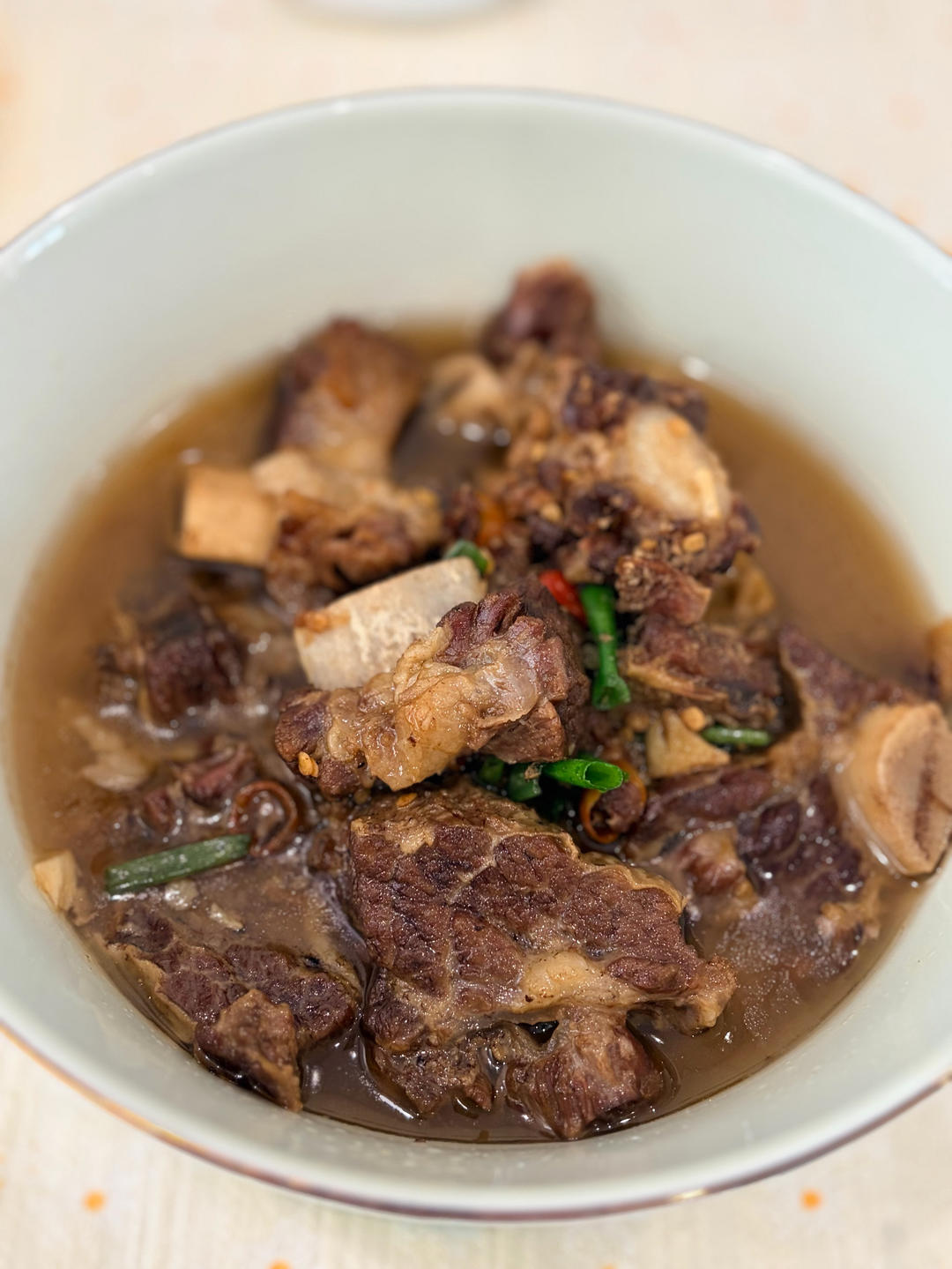 家常红烧牛排骨