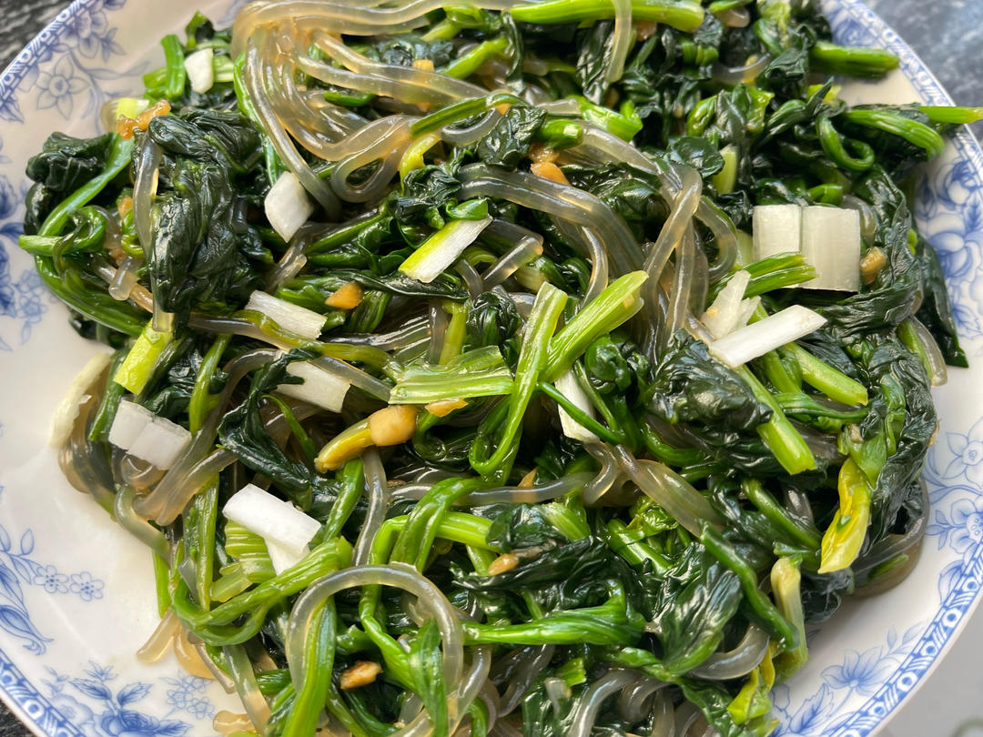 万能凉拌菜料汁（凉拌菠菜粉丝）