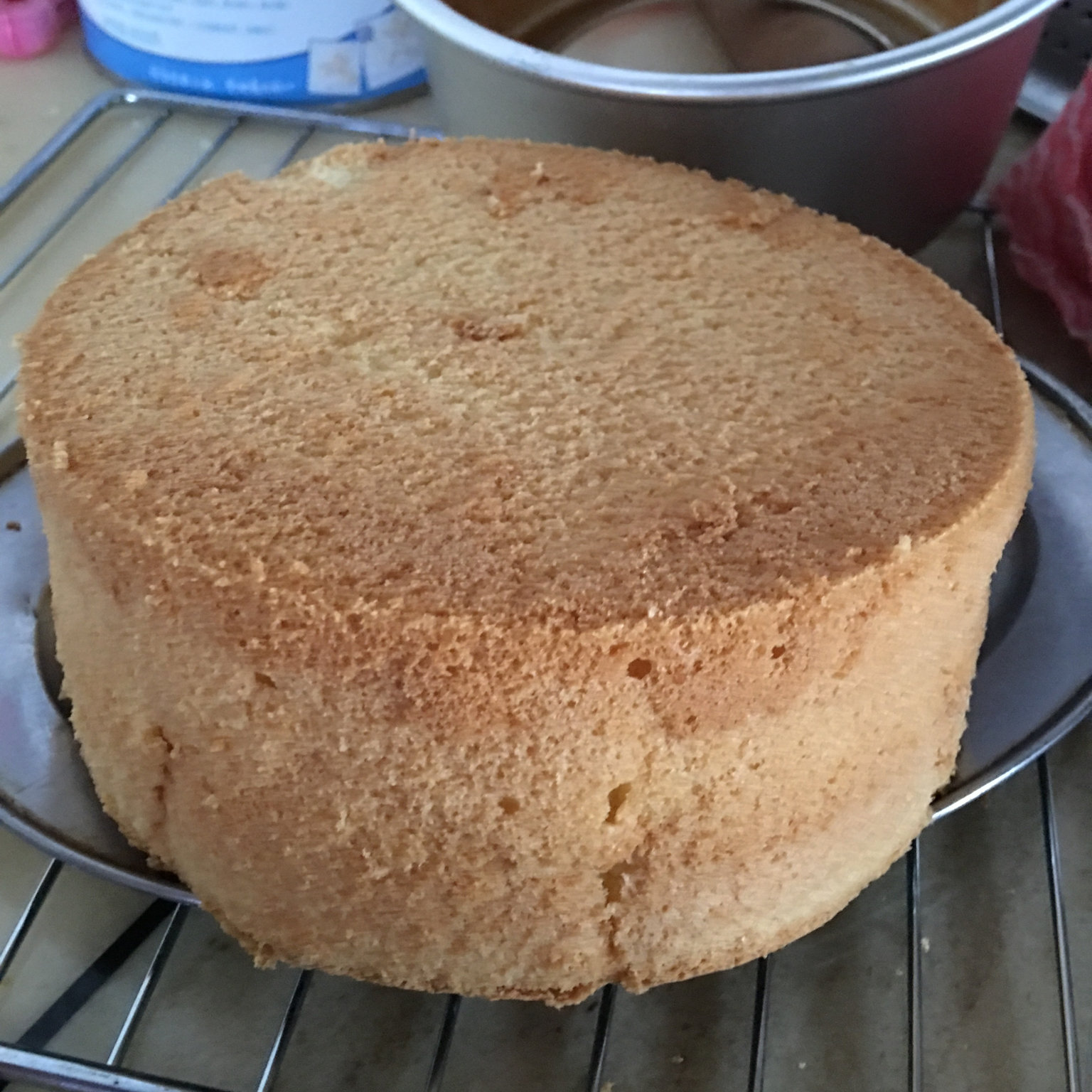 烤箱做蛋糕（戚风蛋糕的做法）