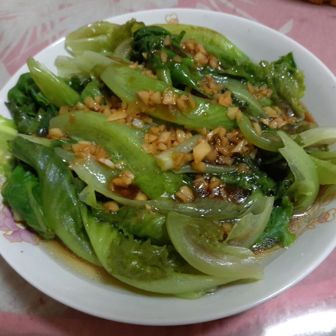 家常菜 蚝油生菜