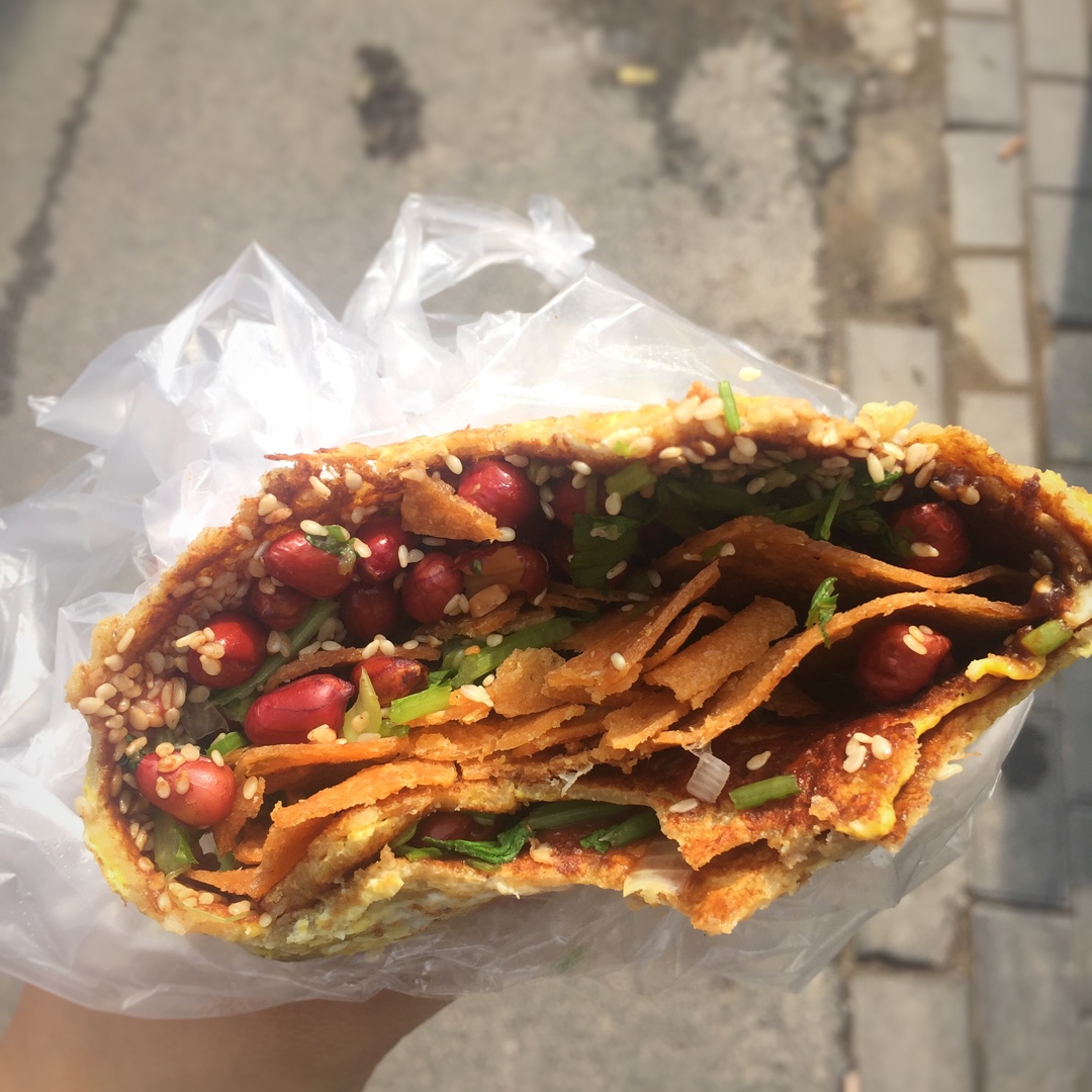 杂粮鸡蛋煎饼