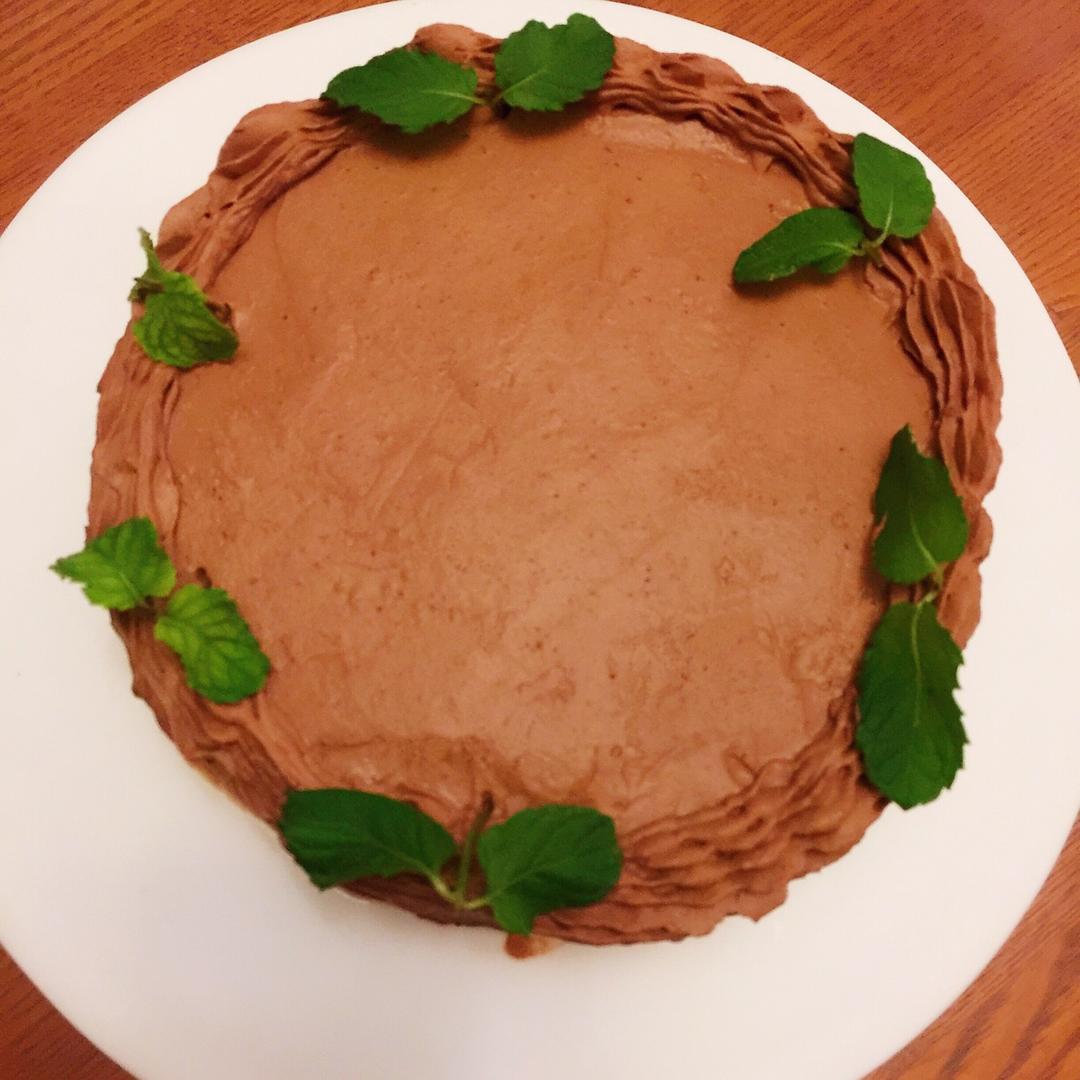 巧克力奶油蛋糕/巧克力奶油的操作手法。/「戚风及其衍生」烘焙视频蛋糕篇2