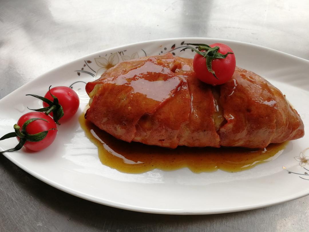 《食戟之灵》土豆培根烤肉