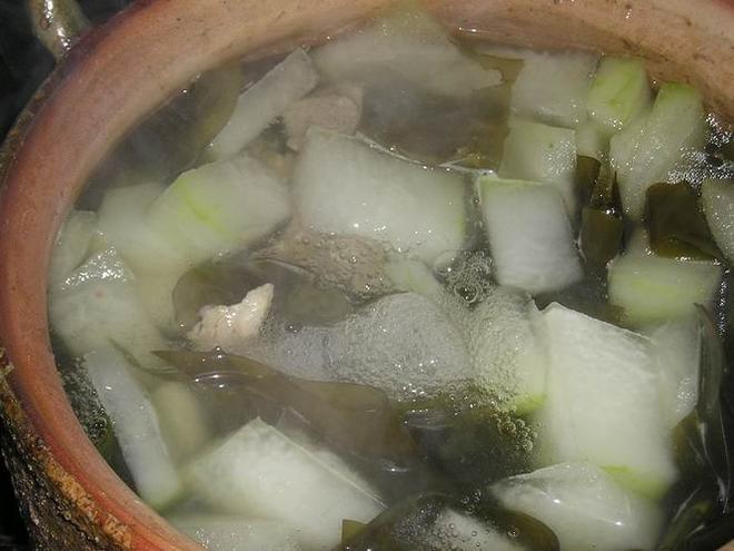 冬瓜陈皮海带汤的做法