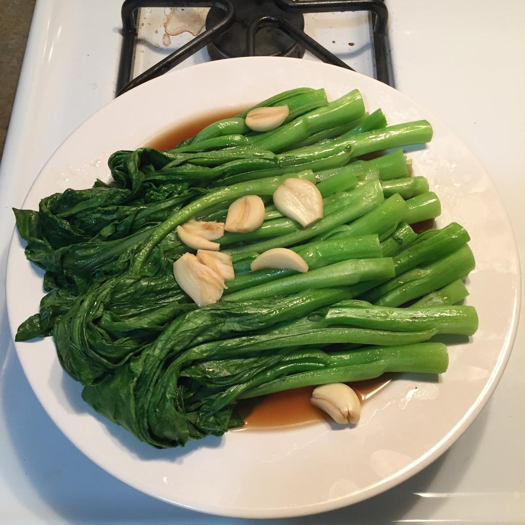 白灼菜心