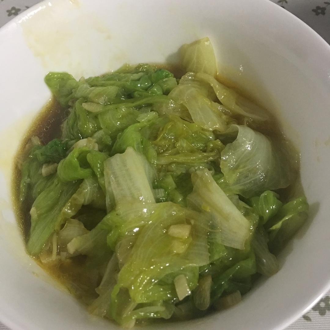 蚝油西生菜