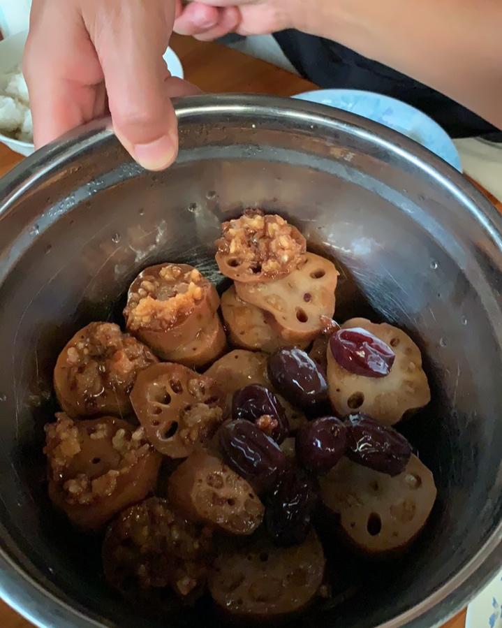 堂妈教你做桂花糯米藕