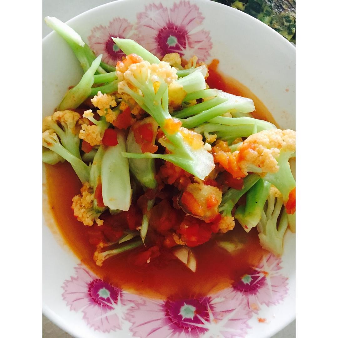 番茄花菜