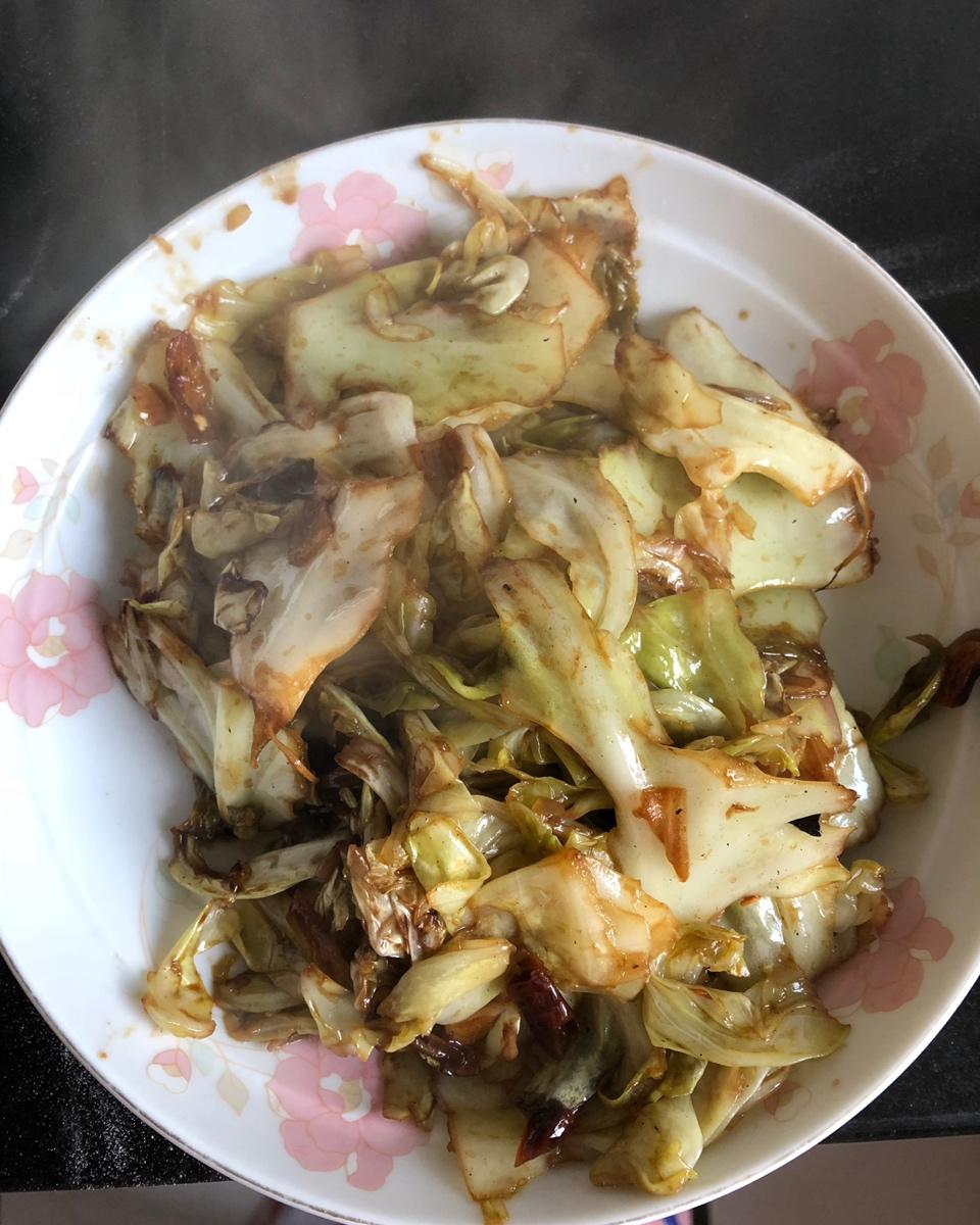 手撕圆白菜