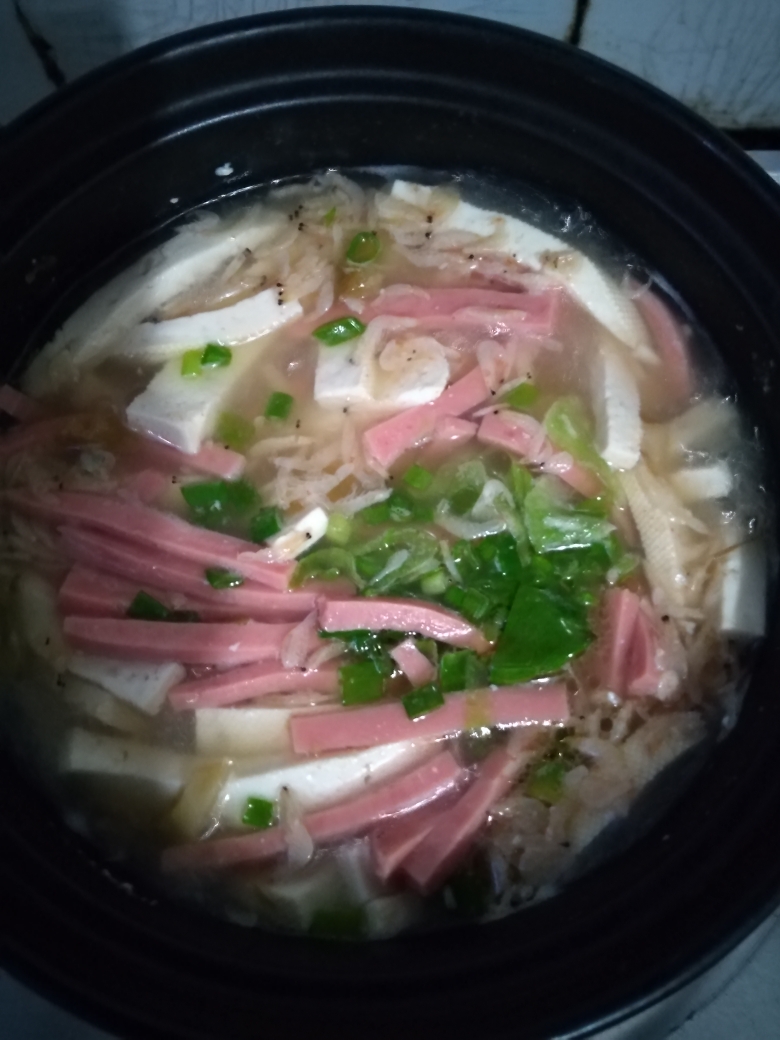 吃不腻的清水砂锅豆腐汤