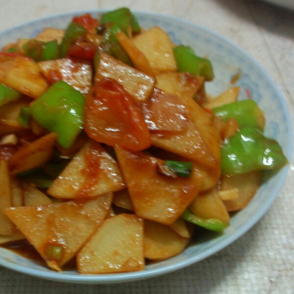 番茄土豆片