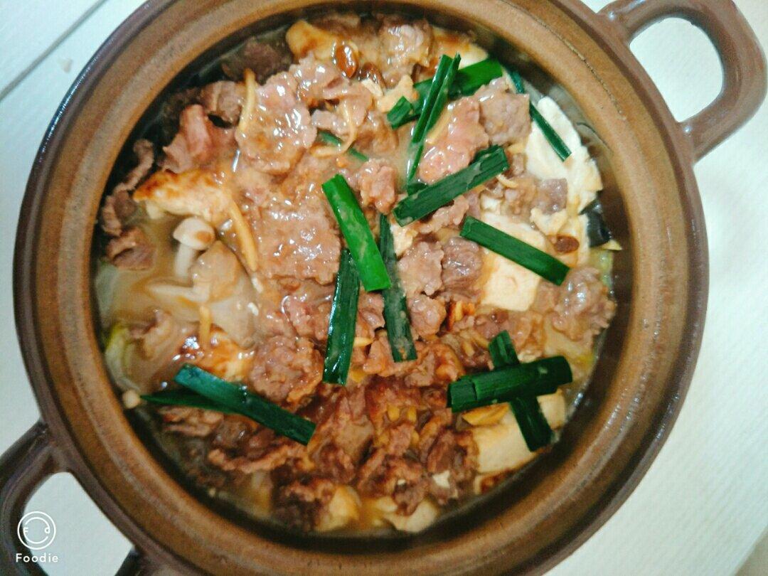 快手牛肉菇煲