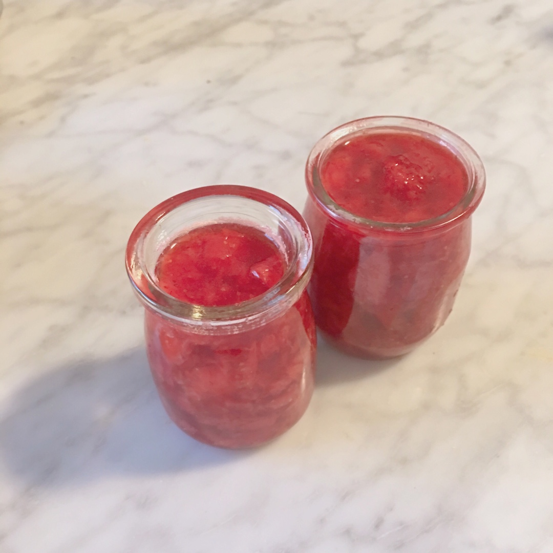 自制无添加草莓酱