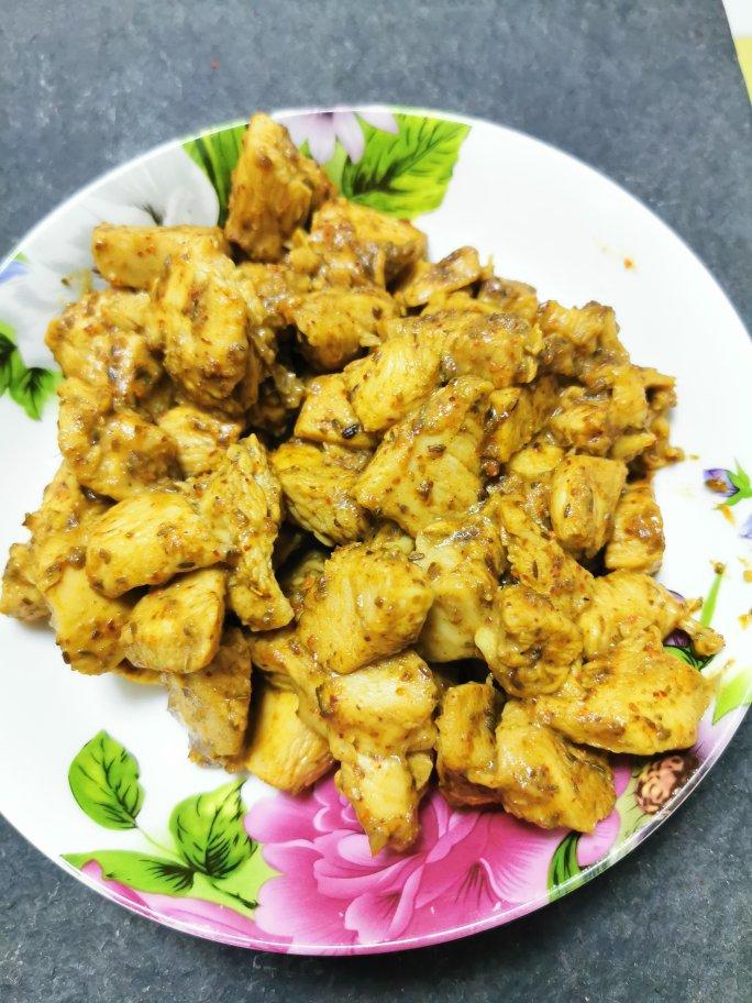 孜然鸡丁