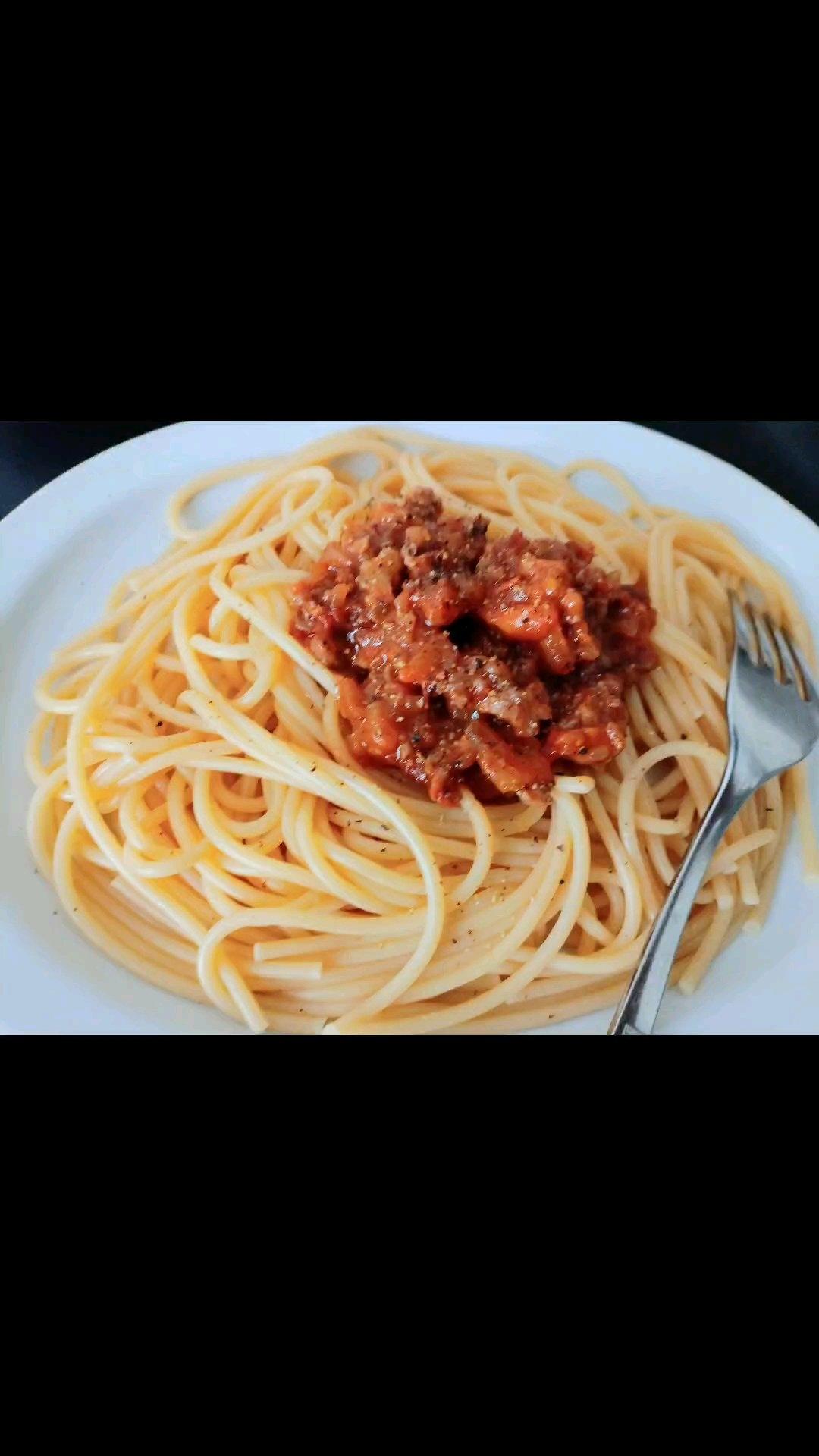 【番茄肉酱意面】