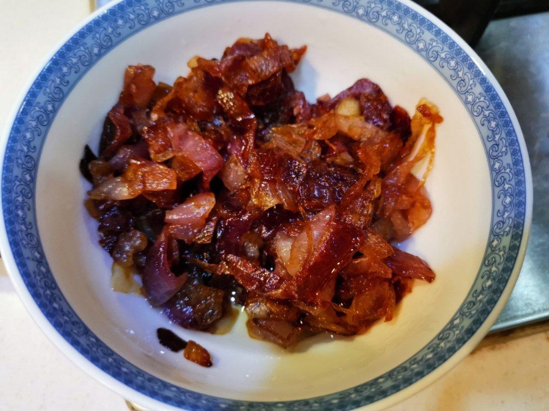 洋葱酥卤肉饭