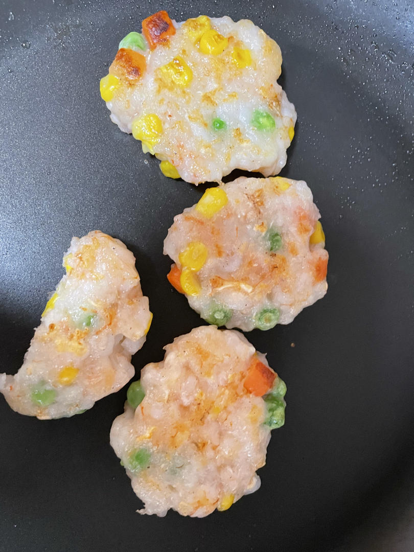 香煎虾饼