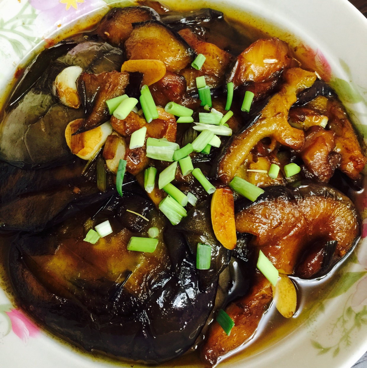 酱烧茄子