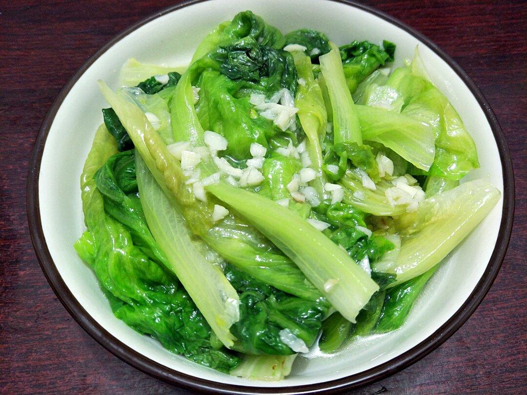 蒜蓉炒生菜