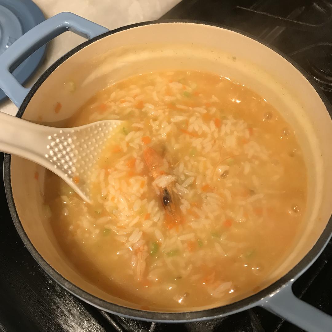 简单又好吃的海鲜粥的做法