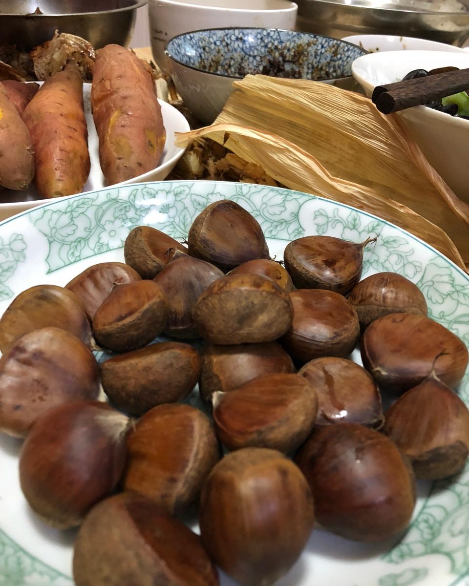 蒸馒头 红薯 芋头 南瓜