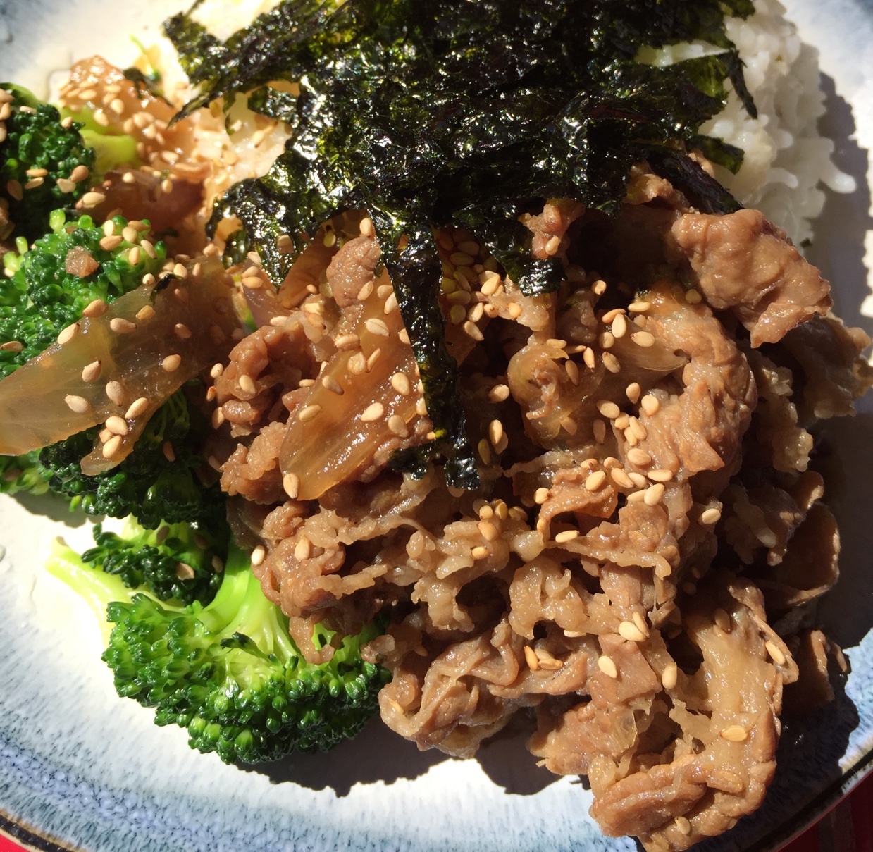 和风牛丼 - 比吉野家的好吃：）