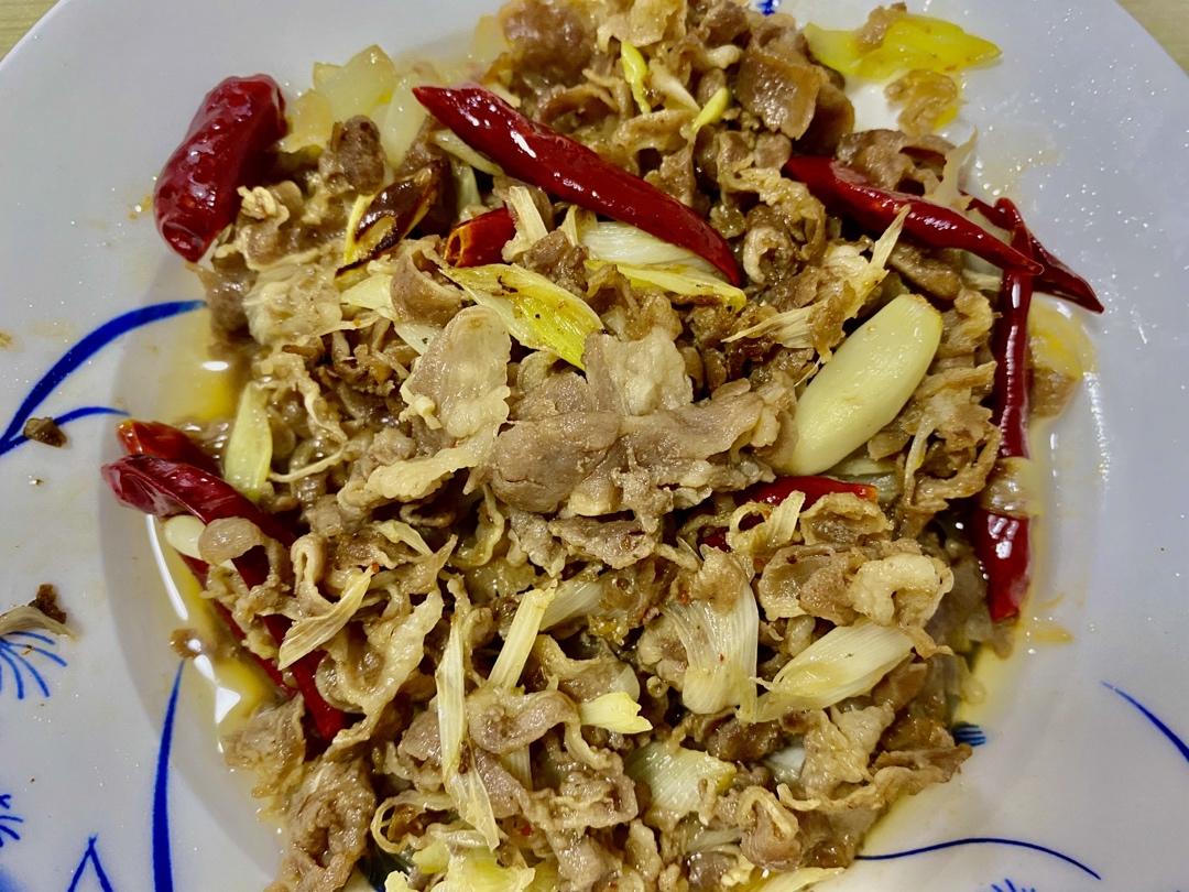 葱爆羊肉