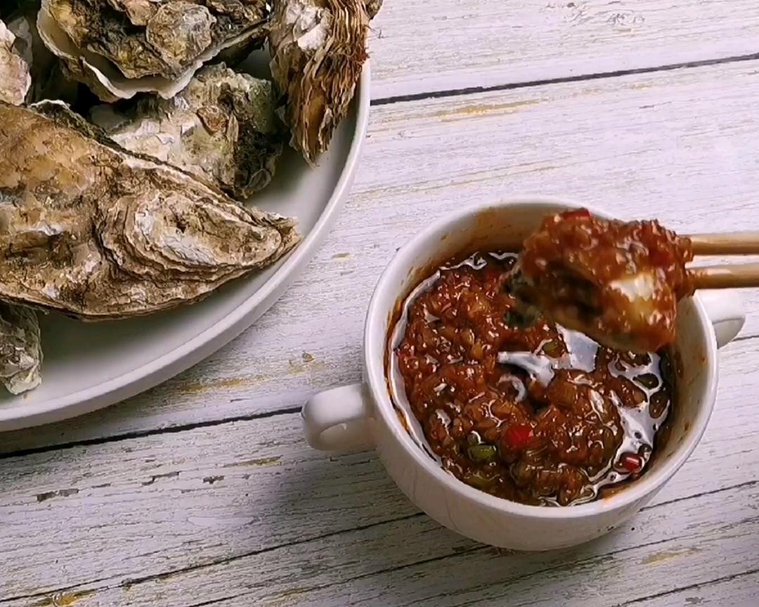 神仙搭配的蒜蓉生蚝