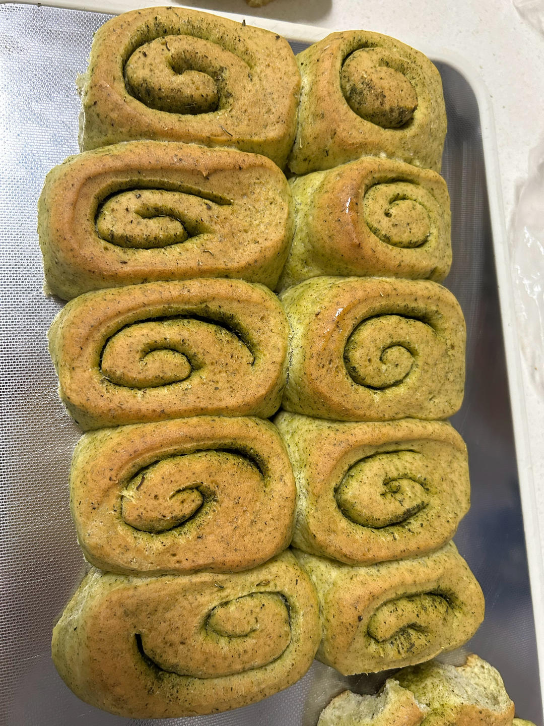 烤花卷，香豆花卷💕西北特色烤馍🤗