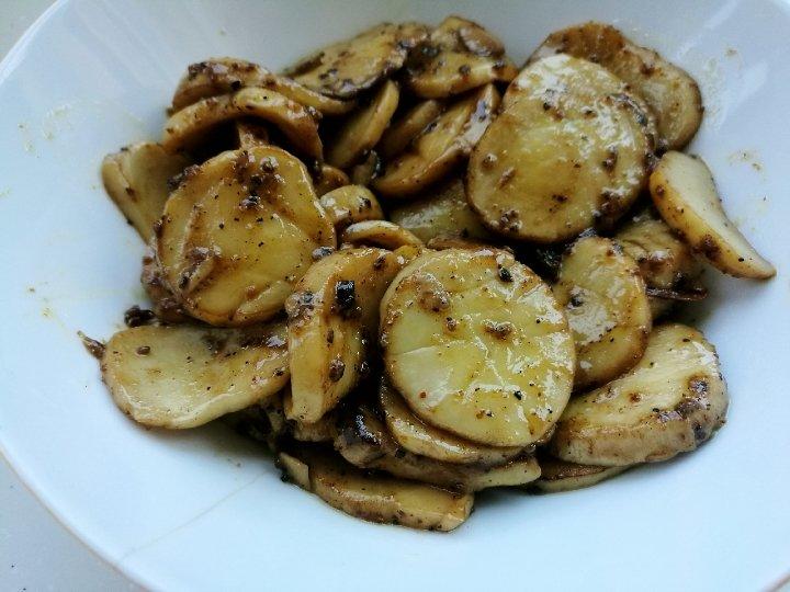 孜然黑椒杏鲍菇