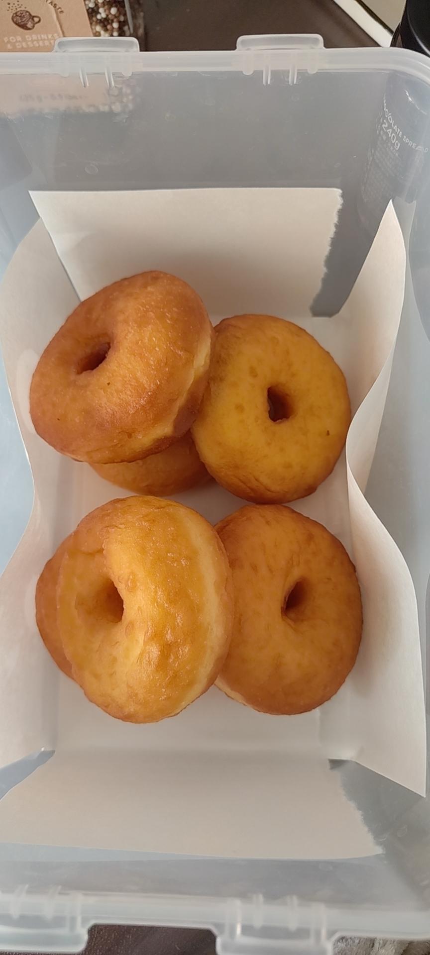🍩超快手一小时低糖无需烤箱的甜甜圈（详细视频）